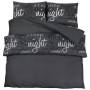 Black cotton duvet cover set 200x200 cm by , Duvet covers - Ref: Foro24-136523, Price: 28,68 €, Discount: %