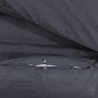 Black cotton duvet cover set 200x200 cm by , Duvet covers - Ref: Foro24-136523, Price: 28,68 €, Discount: %