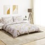 White and brown cotton duvet cover set 140x200 cm by , Duvet covers - Ref: Foro24-136413, Price: 21,63 €, Discount: %