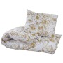 White and brown cotton duvet cover set 140x200 cm by , Duvet covers - Ref: Foro24-136413, Price: 21,63 €, Discount: %