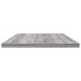 Estantes pared 4 uds madera ingeniería gris Sonoma 80x30x1,5 cm de , Estanterías - Ref: Foro24-838269, Precio: 49,25 €, Descu...