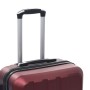 Hard suitcase set trolley wheels 3 pieces red red ABS by vidaXL, Suitcases - Ref: Foro24-91874, Price: 128,71 €, Discount: %