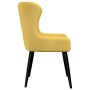 Dining chairs 2 units yellow fabric by vidaXL, dining chairs - Ref: Foro24-282522, Price: 141,99 €, Discount: %