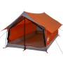 Gray and orange waterproof 2-person tent by , tents - Ref: Foro24-94361, Price: 56,07 €, Discount: %