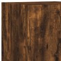 Wall TV cabinets with LED lights 7 pieces smoked oak by , TV Furniture - Ref: Foro24-3216775, Price: 387,66 €, Discount: %