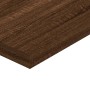 Wall shelves 4 pcs oak brown engineered wood 40x10x1.5cm by , Shelves and shelves - Ref: Foro24-838199, Price: 15,77 €, Disco...