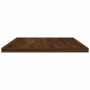 Wall shelves 4 pcs oak brown engineered wood 60x20x1.5cm by , Shelves and shelves - Ref: Foro24-838235, Price: 25,66 €, Disco...