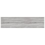 Wall shelves 4 pcs Sonoma gray engineered wood 80x20x1.5 cm by , Shelves and shelves - Ref: Foro24-838263, Price: 33,66 €, Di...