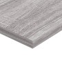 Wall shelves 4 pcs Sonoma gray engineered wood 80x20x1.5 cm by , Shelves and shelves - Ref: Foro24-838263, Price: 33,66 €, Di...