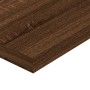 Wall shelves 4 pcs brown engineered wood 100x10x1.5 cm by , Shelves and shelves - Ref: Foro24-838289, Price: 26,84 €, Discoun...