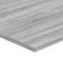 Estantes pared 4 uds madera ingeniería gris Sonoma 100x50x1,5cm de , Estantes y estanterías - Ref: Foro24-838307, Precio: 63,...