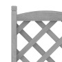 Planter with trellis and wheels solid gray fir wood by , Pots and planters - Ref: Foro24-3207648, Price: 60,92 €, Discount: %