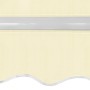 Manually operated folding awning 600 cm cream color by vidaXL, Awnings - Ref: Foro24-276353, Price: 537,17 €, Discount: %