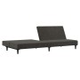 Dark gray velvet 2-seater sofa bed by , Sofas - Ref: Foro24-375733, Price: 189,63 €, Discount: %