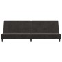 Dark gray velvet 2-seater sofa bed by , Sofas - Ref: Foro24-375733, Price: 189,63 €, Discount: %