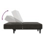 Dark gray velvet 2-seater sofa bed by , Sofas - Ref: Foro24-375733, Price: 189,63 €, Discount: %