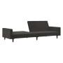 Sofá cama de 2 plazas terciopelo gris oscuro de , Sofás - Ref: Foro24-375738, Precio: 242,99 €, Descuento: %