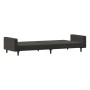 Dunkelgraues 2-Sitzer-Schlafsofa aus Samt von , Sofas - Ref: Foro24-375738, Preis: 242,81 €, Rabatt: %