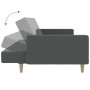 2 seater sofa bed light gray fabric by , Sofas - Ref: Foro24-375727, Price: 213,99 €, Discount: %