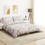 White and brown cotton duvet cover set 200x200 cm by , Duvet covers - Ref: Foro24-136406, Price: 24,99 €, Discount: %