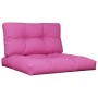 Cushions for pallet sofa 2 pieces pink fabric by , Cushions for chairs and sofas - Ref: Foro24-360709, Price: 54,68 €, Discou...