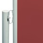 Toldo lateral retráctil para patio rojo 220x600 cm de , Sombrillas - Ref: Foro24-317979, Precio: 127,49 €, Descuento: %