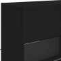 Muebles de pared de TV con luces LED 6 piezas negro de , Muebles TV - Ref: Foro24-3216798, Precio: 369,32 €, Descuento: %