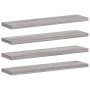 Estantes pared 2 uds madera ingeniería gris Sonoma 40x10x1,5 cm de , Estanterías - Ref: Foro24-838197, Precio: 14,98 €, Descu...