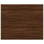 Estantes pared 4 uds madera ingeniería marrón roble 60x50x1,5cm de , Estanterías - Ref: Foro24-838253, Precio: 40,99 €, Descu...