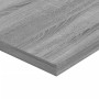 Wall shelves 4 units engineered wood gray Sonoma 60x50x1.5 cm by , Shelves - Ref: Foro24-838251, Price: 40,52 €, Discount: %