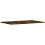 Wall shelves 4 units engineered wood oak smoke 80x50x1.5 cm by , Shelves - Ref: Foro24-838279, Price: 50,76 €, Discount: %