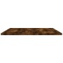 Wall shelves 4 units engineered wood oak smoke 80x50x1.5 cm by , Shelves - Ref: Foro24-838279, Price: 50,76 €, Discount: %