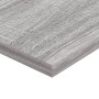 Wall shelves 4 units engineered wood gray Sonoma 100x20x1.5cm by , Shelves - Ref: Foro24-838293, Price: 33,53 €, Discount: %