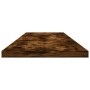 Wall shelves 4 units engineered wood oak smoke 100x20x1.5 cm by , Shelves - Ref: Foro24-838291, Price: 32,99 €, Discount: %