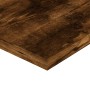 Estantes pared 4 uds madera ingeniería roble humo 100x20x1,5 cm de , Estanterías - Ref: Foro24-838291, Precio: 32,99 €, Descu...