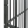 Dog playpen with 12 black galvanized steel panels by , Dog kennels - Ref: Foro24-3209558, Price: 276,33 €, Discount: %