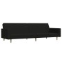 Two-seater black fabric sofa bed by , Sofas - Ref: Foro24-375729, Price: 213,99 €, Discount: %