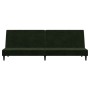 Dark green velvet 2-seater sofa bed by , Sofas - Ref: Foro24-375734, Price: 214,90 €, Discount: %