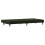 Sofá cama de 2 plazas terciopelo verde oscuro de , Sofás - Ref: Foro24-375734, Precio: 214,90 €, Descuento: %