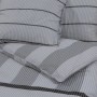 Gray cotton duvet cover set 240x220 cm by , Duvet covers - Ref: Foro24-136434, Price: 26,27 €, Discount: %