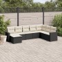 8-piece garden sofa set with black synthetic rattan cushions by , Garden sets - Ref: Foro24-3219346, Price: 481,20 €, Discoun...