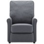 Sillón de masaje de tela gris oscuro de vidaXL, Sillones de masaje eléctricos - Ref: Foro24-248671, Precio: 172,99 €, Descuen...