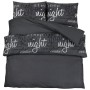 Black cotton duvet cover set 140x200 cm by , Duvet covers - Ref: Foro24-136533, Price: 21,99 €, Discount: %