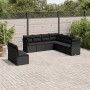 8-piece garden sofa set with black synthetic rattan cushions by , Garden sets - Ref: Foro24-3249674, Price: 605,83 €, Discoun...