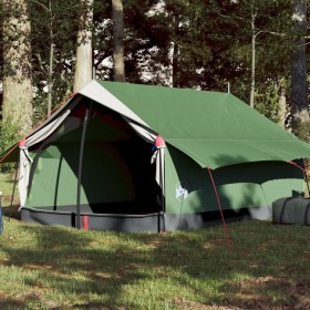 Green Waterproof 2 Person Camping Tent by , tents - Ref: Foro24-94359, Price: 56,99 €, Discount: %