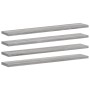 Estantes pared 4 uds madera ingeniería gris Sonoma 60x10x1,5 cm de , Estantes y estanterías - Ref: Foro24-838227, Precio: 19,...