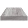 Estantes pared 4 uds madera ingeniería gris Sonoma 60x10x1,5 cm de , Estantes y estanterías - Ref: Foro24-838227, Precio: 19,...