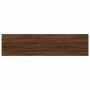 Wall shelves 4 pcs engineered wood brown oak 80x20x1.5cm by , Shelves and shelves - Ref: Foro24-838265, Price: 35,51 €, Disco...