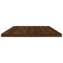 Wall shelves 4 pcs engineered wood brown oak 80x30x1.5cm by , Shelves and shelves - Ref: Foro24-838271, Price: 39,99 €, Disco...