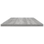 Estantes pared 4 uds madera ingeniería gris Sonoma 100x30x1,5cm de , Estantes y estanterías - Ref: Foro24-838299, Precio: 41,...